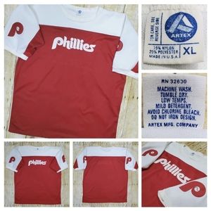 Phillies Red and White Jersey